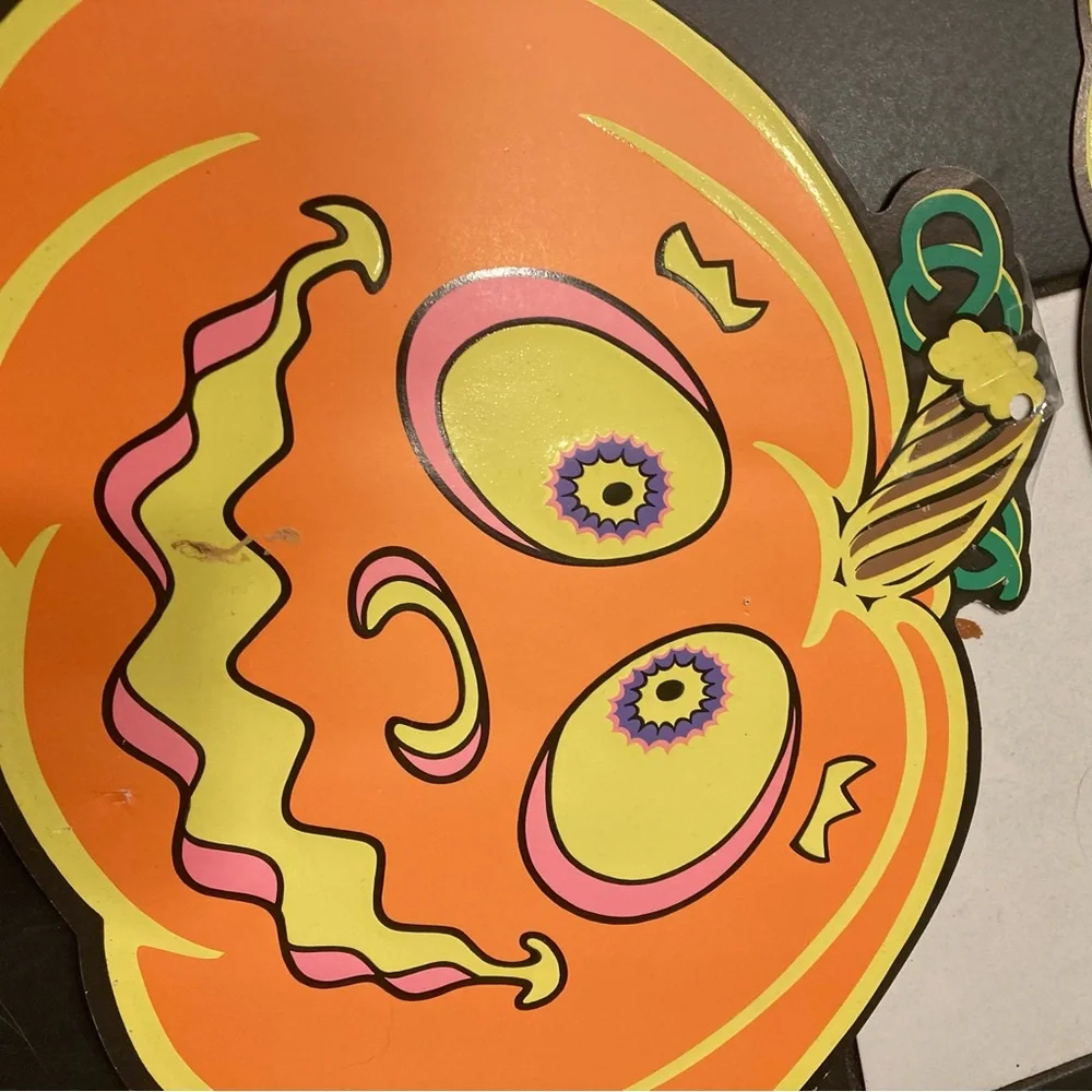 Vintage halloween classroom